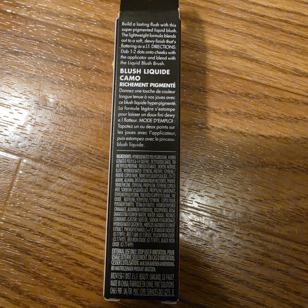 e.l.f. Camo Liquid Blush - Warm Terracotta / Peach Brown - Picture 2 of 7